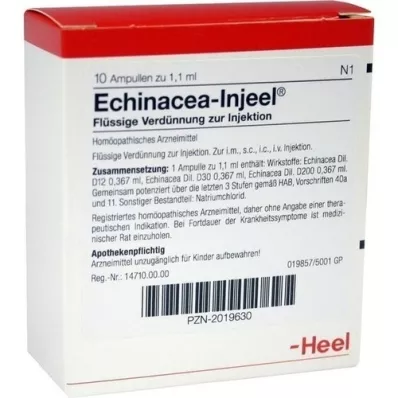 ECHINACEA INJEEL Fiale, 10 pz