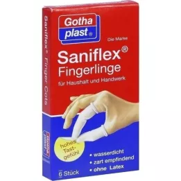 SANIFLEX Culle per dita, 6 pz