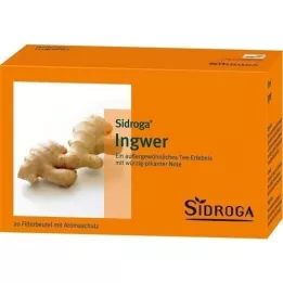 SIDROGA Bustina filtro tè allo zenzero, 20X0,75 g