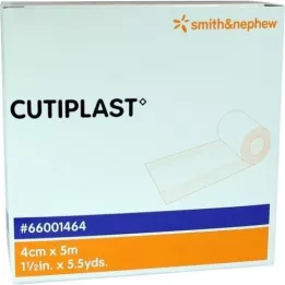 CUTIPLAST Medicazione per ferite da 4 cm x 5 m in dispenser, 1 p