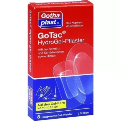 GOTAC Cerotti HydroGel 2 misure, 8 pz GOTAC Cerotti HydroGel 2 misure, 8 pz