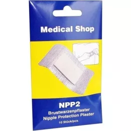 BRUSTWARZENPFLASTER NPP2, 10 pz