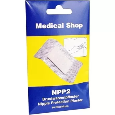 BRUSTWARZENPFLASTER NPP2, 10 pz