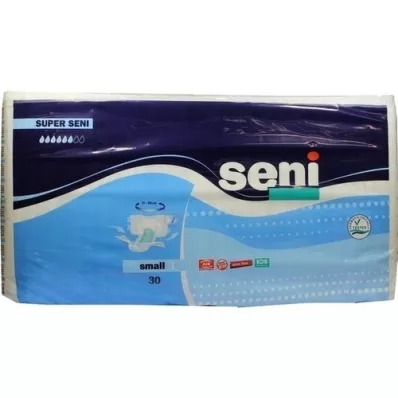 SUPER SENI Pantaloni per incontinenza per adulti taglia 1 S, 30 pezzi SUPER SENI Pantaloni per incontinenza per adulti taglia 1 S, 30 pezzi