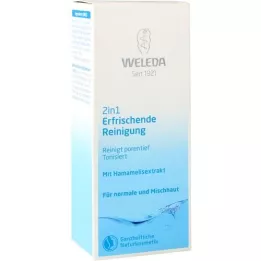 WELEDA Latte detergente rinfrescante 2in1, 100 ml