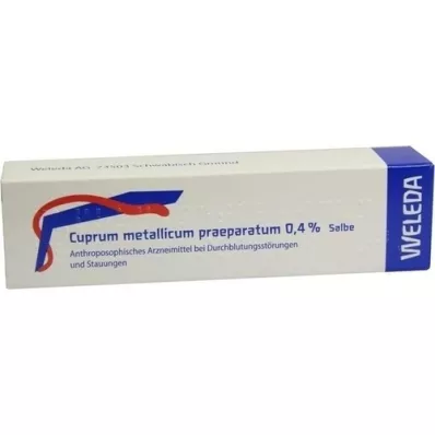 CUPRUM METALLICUM praep.0,4% unguento, 23 g