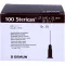 STERICAN Cannule Luer-Lok 0,45x25 mm misura 18 marrone, 100 pezzi