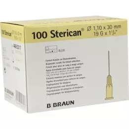 STERICAN Cannule 19 Gx1 1/4 1,1x30 mm, 100 pezzi