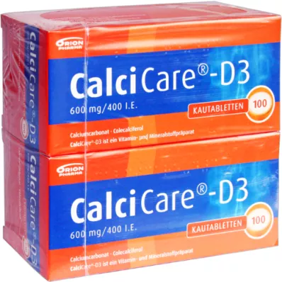 CALCICARE D3 compresse masticabili, 200 pz