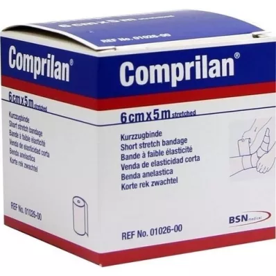 COMPRILAN benda elastica 6 cmx5 m, 1 pezzo