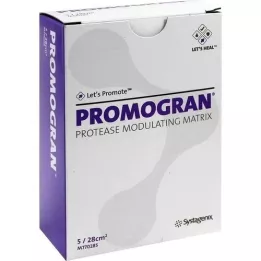 PROMOGRAN Tamponamenti sterili da 28 cmq, 5 pezzi