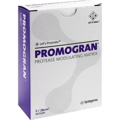 PROMOGRAN Tamponamenti sterili da 28 cmq, 5 pezzi