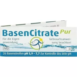 BASEN CITRATE Pur Teststr.pH 5,9-7,7 n.Apot.R.Keil, 26 pz