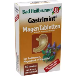 BAD HEILBRUNNER Gastrimint compresse per lo stomaco, 60 pz