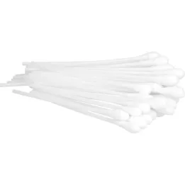 WATTESTÄBCHEN Testa grande in plastica 15 cm, 50 pz