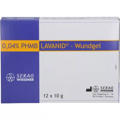 LAVANID Gel per ferite, 12X10 g