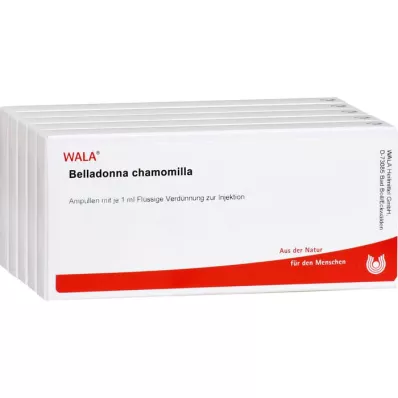 BELLADONNA CHAMOMILLA Fiale, 50X1 ml
