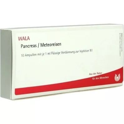 PANCREAS/METEOREISEN Fiale, 10X1 ml