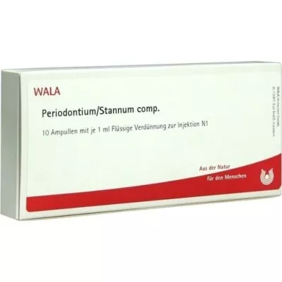 PERIODONTIUM/STANNUM comp. fiale, 10X1 ml