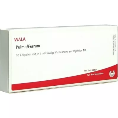 PULMO/FERRUM Fiale, 10X1 ml