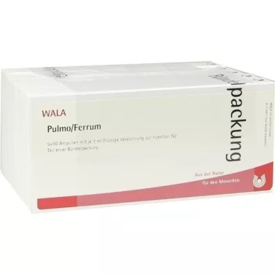 PULMO/FERRUM Fiale, 50X1 ml