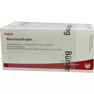 ROSENEISEN/Fiale in grafite, 50X1 ml
