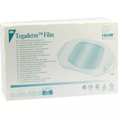 TEGADERM Pellicola 3M 6x7 cm 1624W, 100 pz