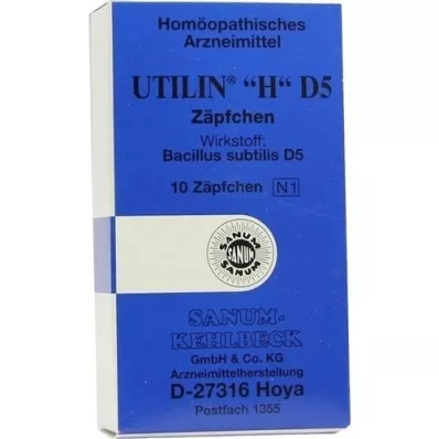 UTILIN H D 5 supposte, 10 pz
