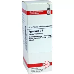 HYPERICUM D 6 Diluizione, 20 ml