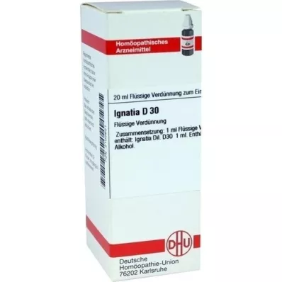 IGNATIA Diluizione D 30, 20 ml