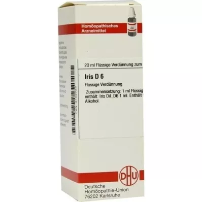 IRIS D 6 Diluizione, 20 ml IRIS D 6 Diluizione, 20 ml