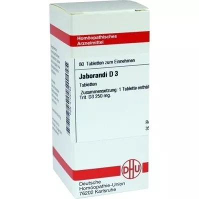 JABORANDI D 3 compresse, 80 pz JABORANDI D 3 compresse, 80 pz
