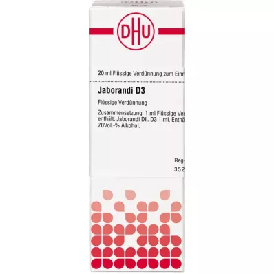 JABORANDI Diluizione D 3, 20 ml