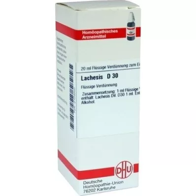 LACHESIS Diluizione D 30, 20 ml LACHESIS Diluizione D 30, 20 ml
