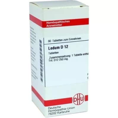 LEDUM D 12 compresse, 80 pz LEDUM D 12 compresse, 80 pz