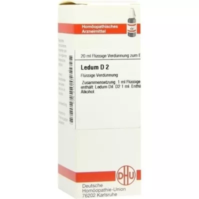 LEDUM Diluizione D2, 20 ml LEDUM Diluizione D2, 20 ml