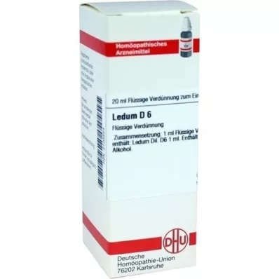 LEDUM D 6 Diluizione, 20 ml LEDUM D 6 Diluizione, 20 ml