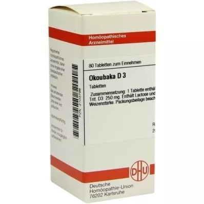 OKOUBAKA D 3 compresse, 80 pz