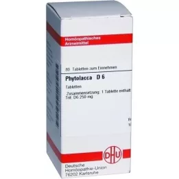 PHYTOLACCA D 6 compresse, 80 pz