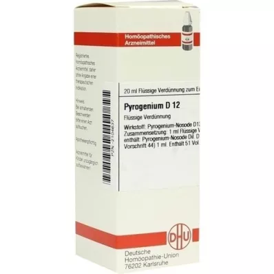 PYROGENIUM Diluizione D 12, 20 ml
