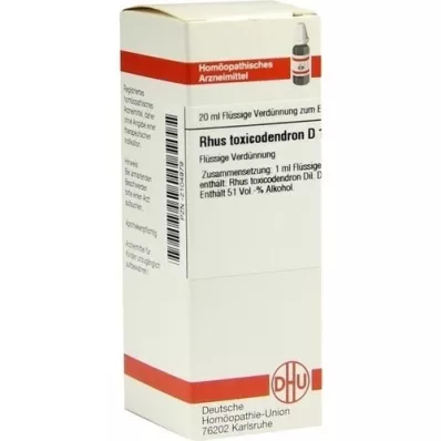 RHUS TOXICODENDRON Diluizione D 12, 20 ml
