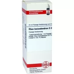 RHUS TOXICODENDRON Diluizione D 30, 20 ml