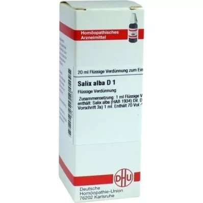 SALIX ALBA Diluizione D 1, 20 ml