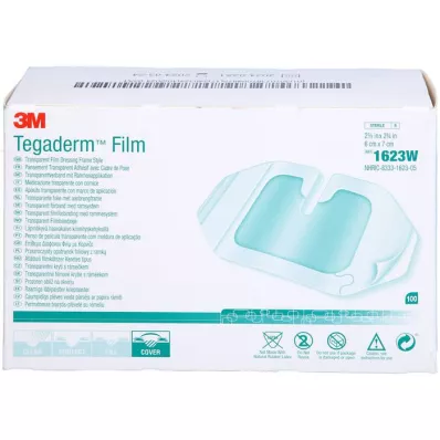 TEGADERM Pellicola 3M IV 6x7 cm 1623W, 100 pz