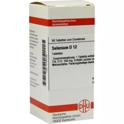 SELENIUM D 12 compresse, 80 pz