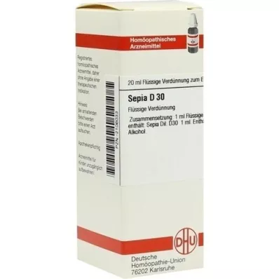 SEPIA Diluizione D 30, 20 ml SEPIA Diluizione D 30, 20 ml