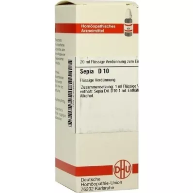 SEPIA Diluizione D 10, 20 ml
