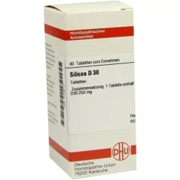 SILICEA D 30 compresse, 80 pz
