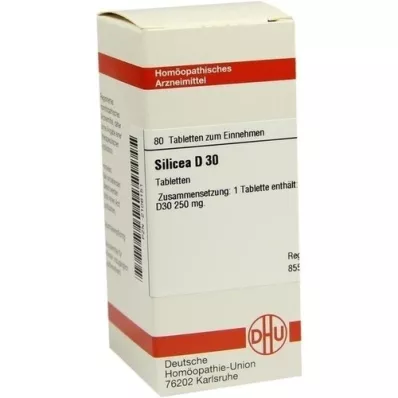 SILICEA D 30 compresse, 80 pz SILICEA D 30 compresse, 80 pz