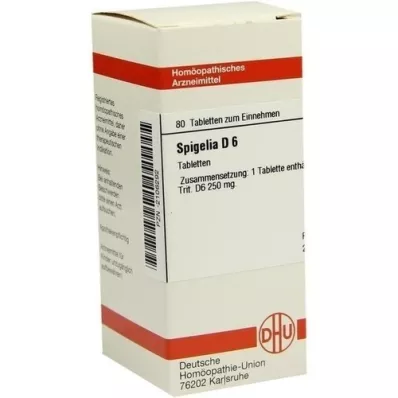 SPIGELIA D 6 compresse, 80 pz